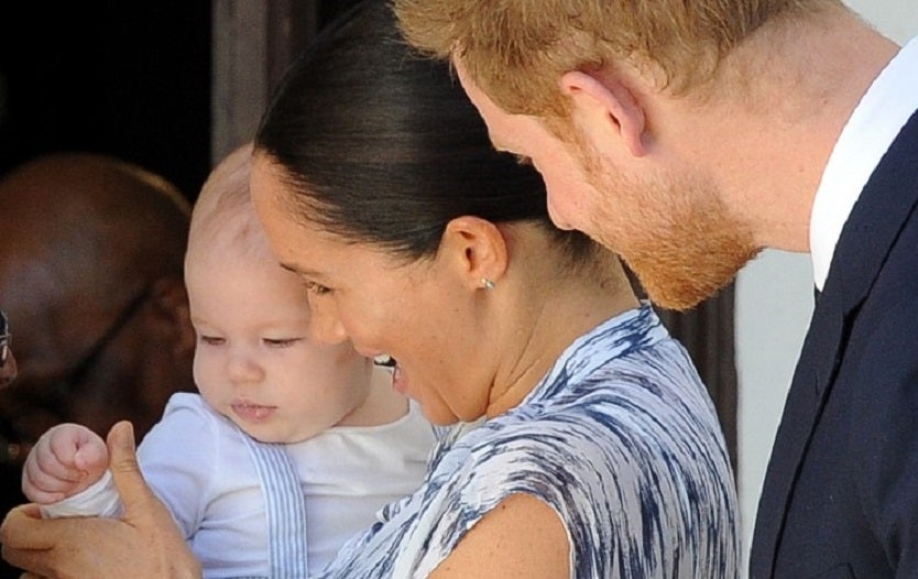 Príncipe Harry, Meghan Markle y su hijo Archie