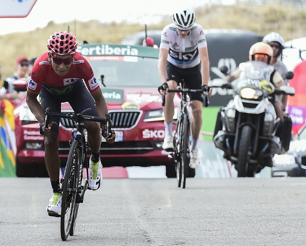 Nairo Quintana y Chris Froome - Vuelta a España 2016