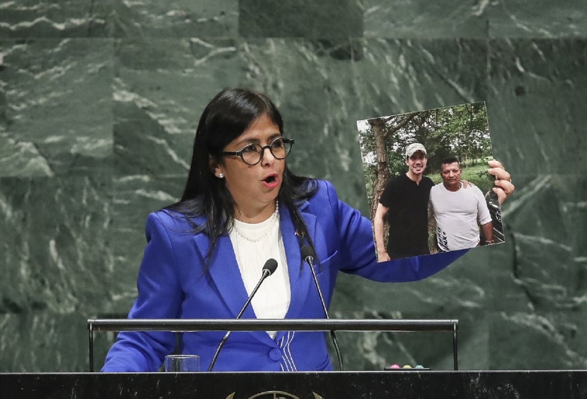 Delcy Rodriguez, vicepresidenta de Venezuela