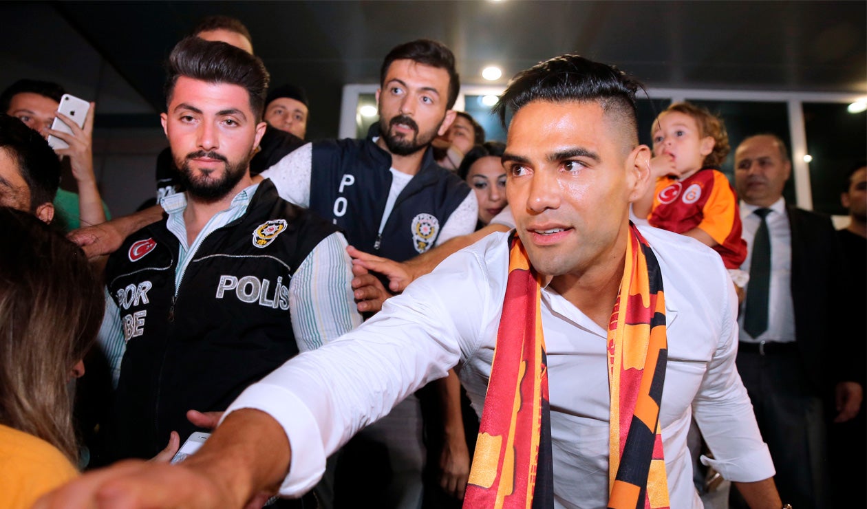 Falcao, Galatasaray, Presentación