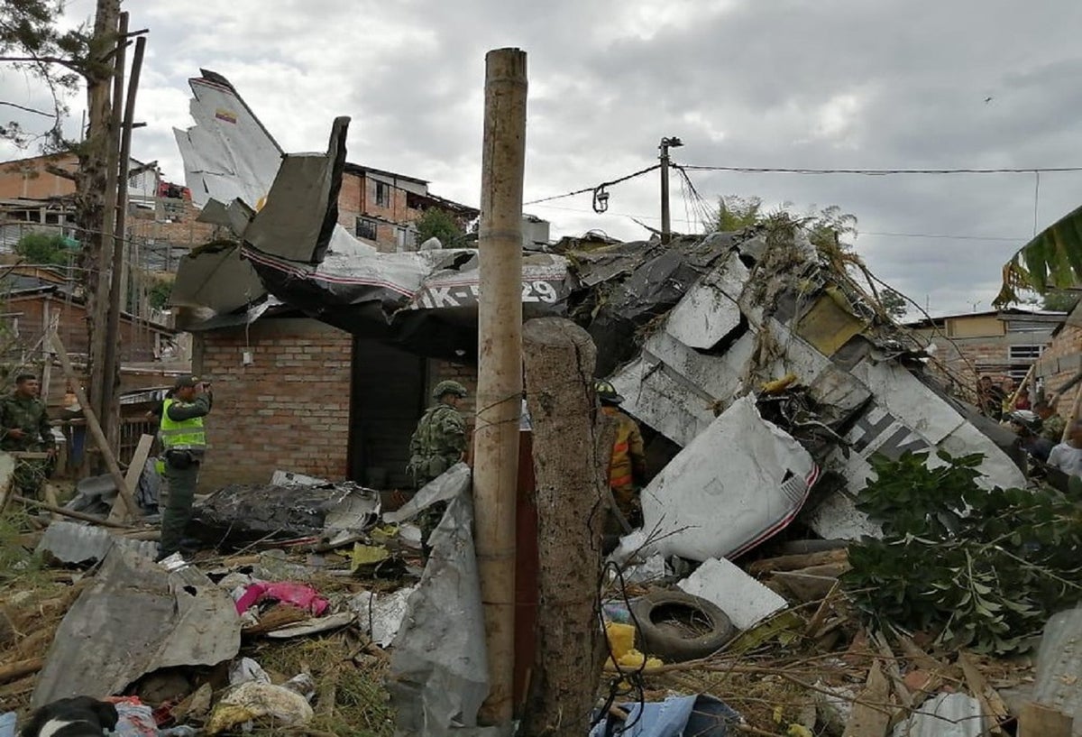 Accidente de avioneta
