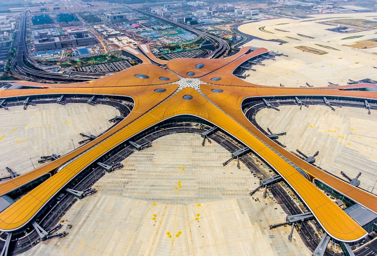 Nuevo aeropuerto de Daxing en Pekín