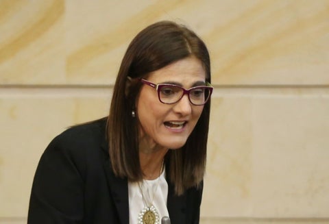 Ángela María Orozco, ministra de Transporte
