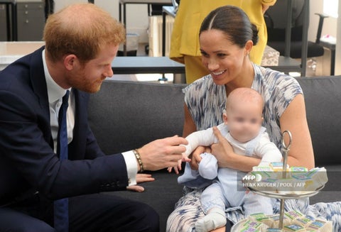 Meghan Markle, el príncipe Harry y Archie