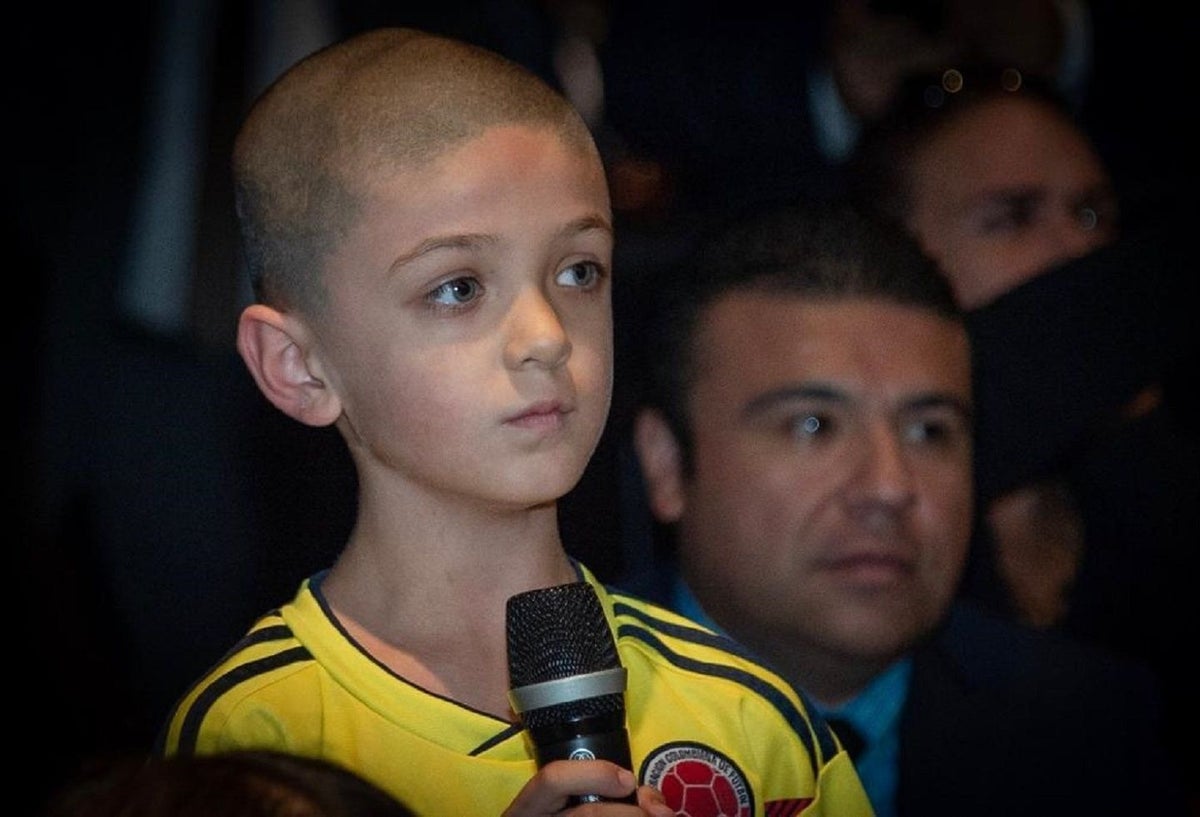 Bichop Mularz, el niño que le hizo la pregunta a Duque