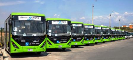 Comenzaron a rodar en Cali, los primeros buses eléctricos para el MIO