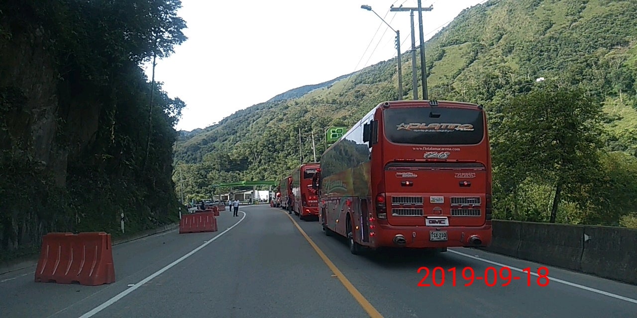 Los delincuentes quemaban los buses de las empresas que no pagaban las 'vacunas'.