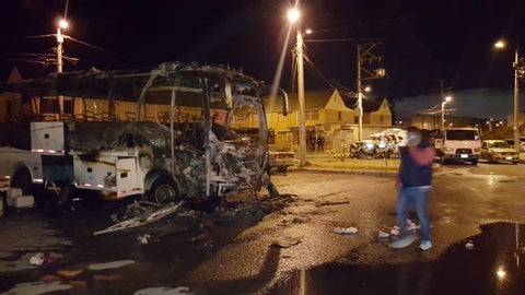 Incendias flota en Soacha, Cundinamarca