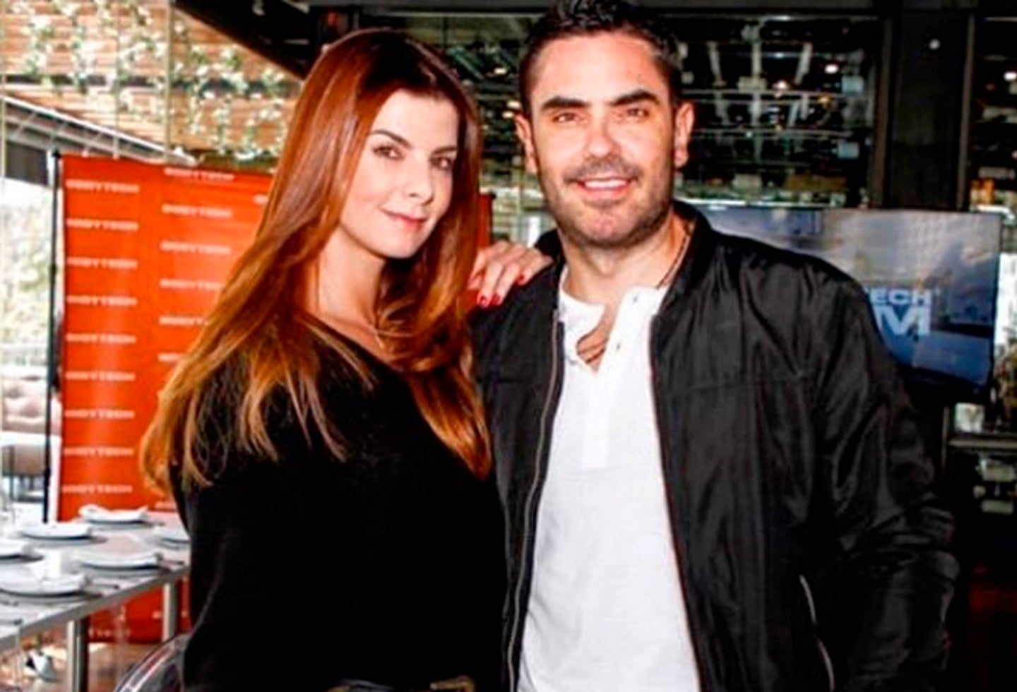 Carolina Cruz y Lincoln palomeque