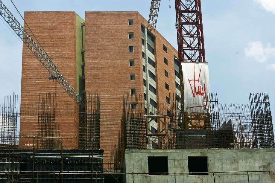 Construcción de viviendas en Caracas