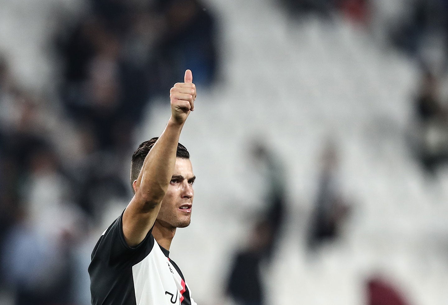 Cristiano Ronaldo con la Juventus
