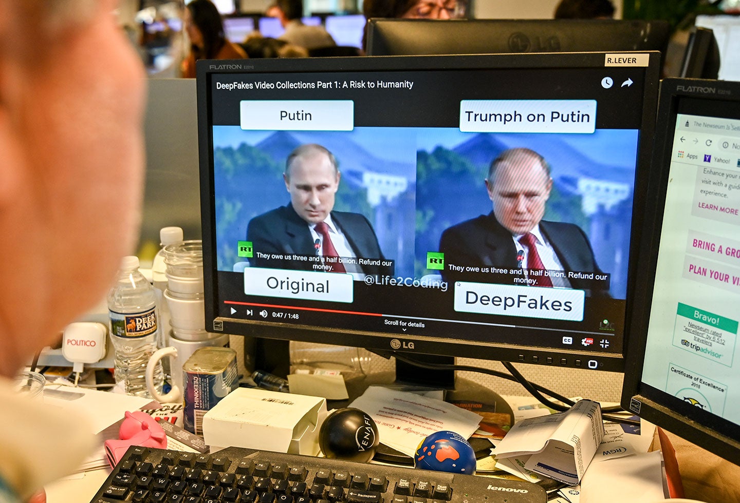 deepfake, video falso