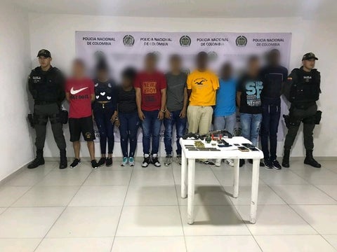 Capturados delincuentes en la zona de Frontera