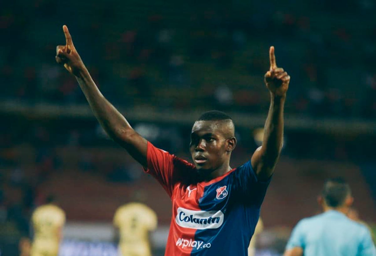 Didder Delgado, jugador del Independiente Medellín