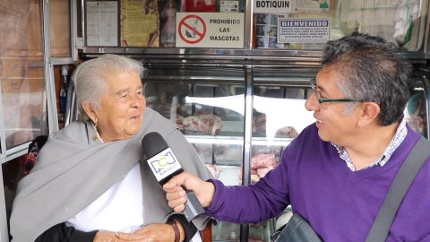 Doña Segunda, tradición de la fritanga en Bogotá.