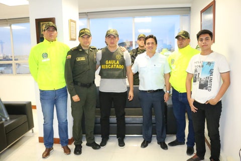 Benito Eduardo Valerezo, ciudadano ecuatoriano rescatado