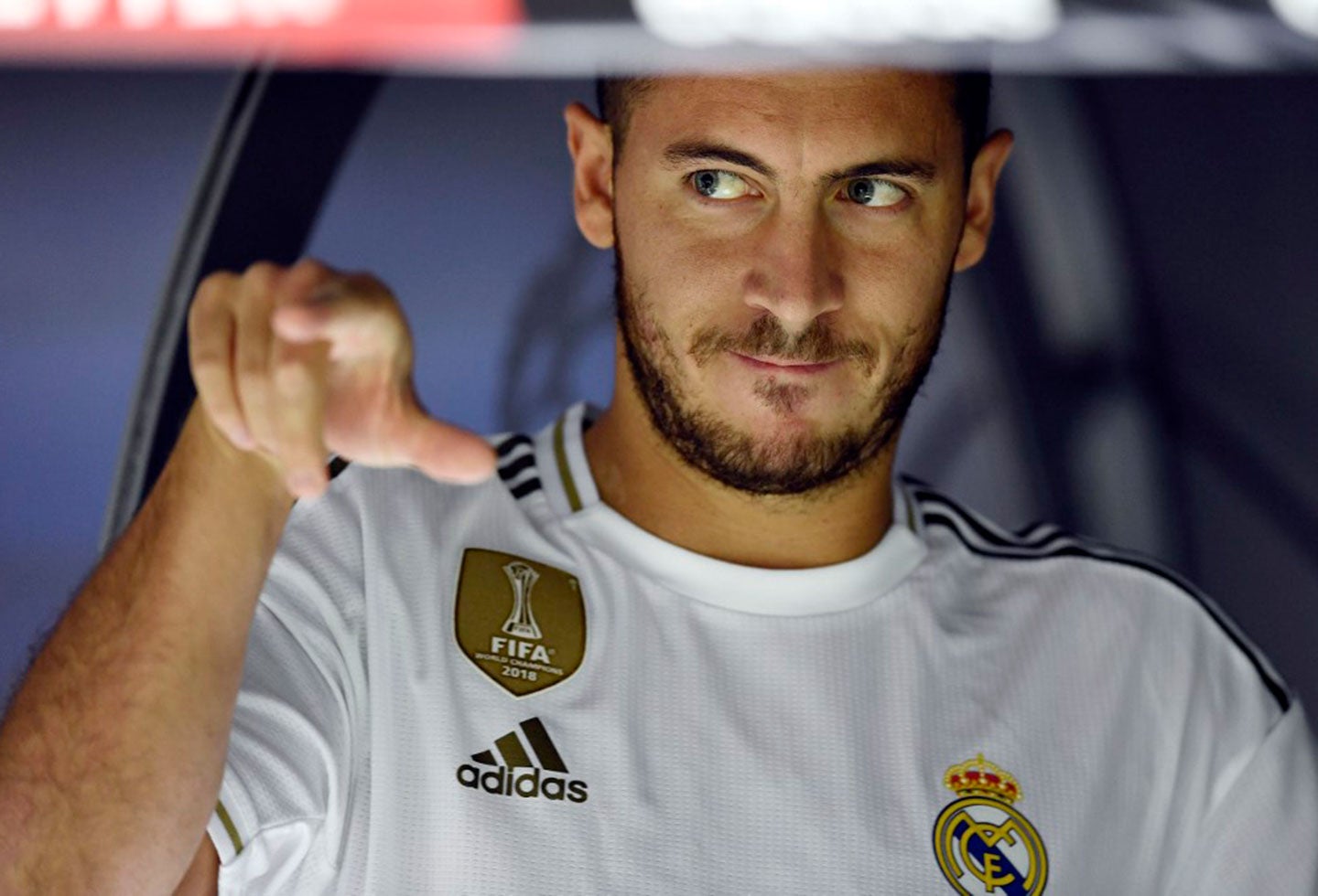 Eden Hazard volante del Real Madrid