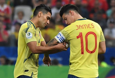 Falcao y James