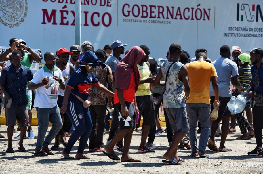 Migrantes en México