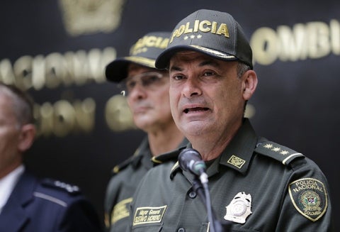 General Gustavo Moreno, subdirector de la Policía Nacional