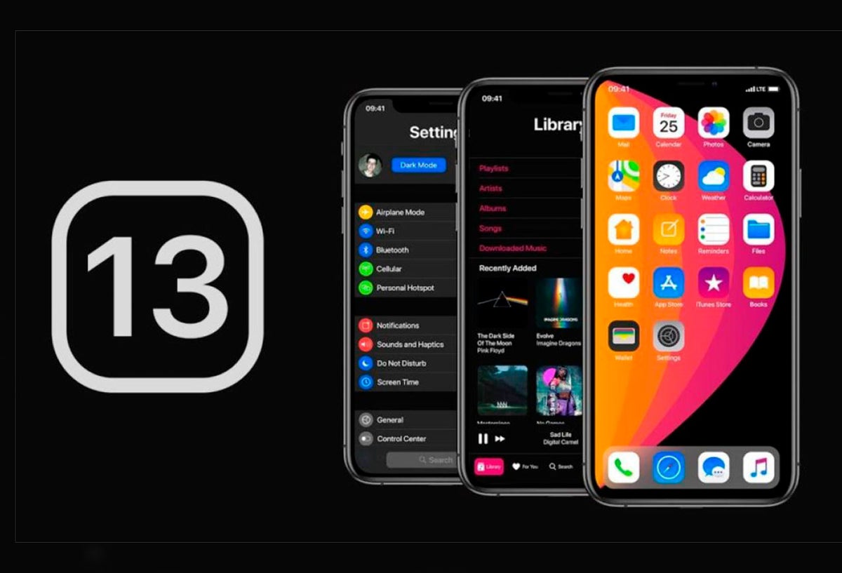 iOS 13, nueva versión del sistema operativo para móviles de Apple