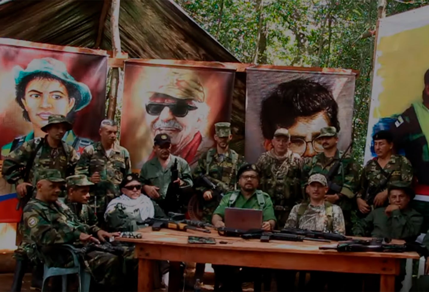Iván Márquez en un nuevo video desde la clandestinidad