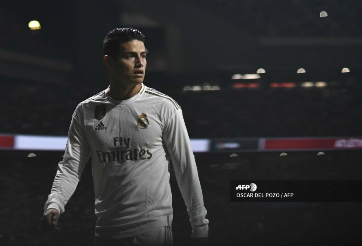 James Rodríguez en el Real Madrid