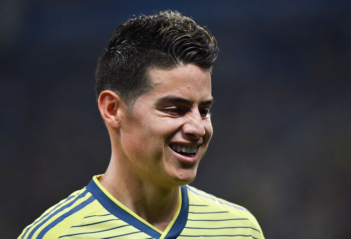 James Rodríguez, jugador de la Selección Colombia