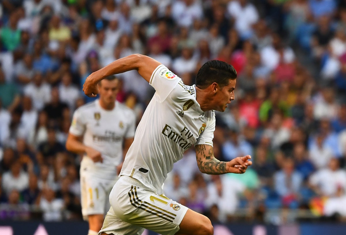 James Rodríguez, futbolista colombiano al servicio de Real Madrid