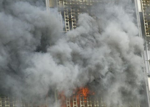 Incendio en escuela de Liberia