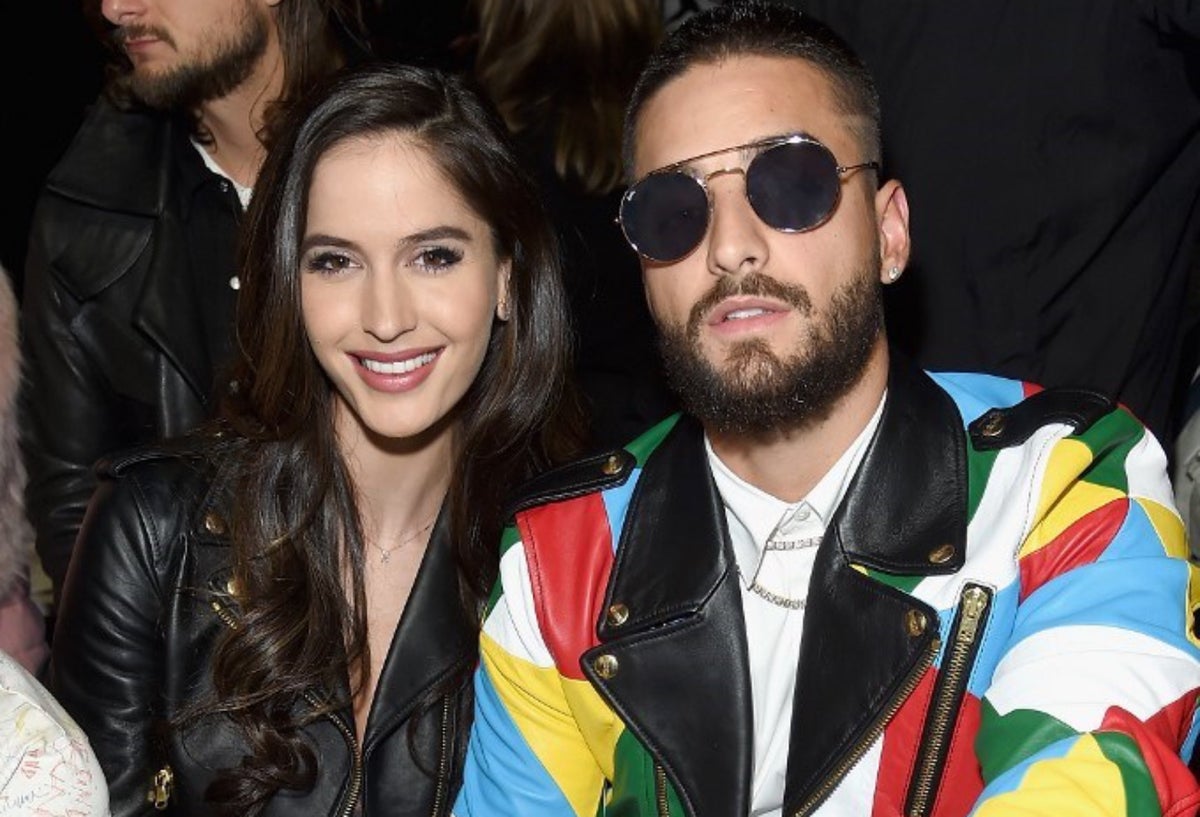 Maluma y Natalia Barulich