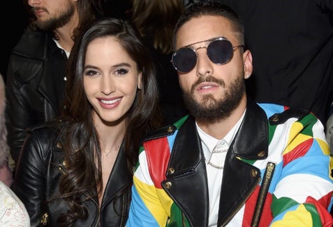 Maluma y Natalia Barulich