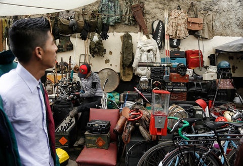 Mercado de Las Pulas en Bogotá