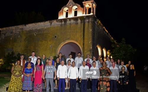 Cumbre de premios Nobel de Paz 2019 en Mérida