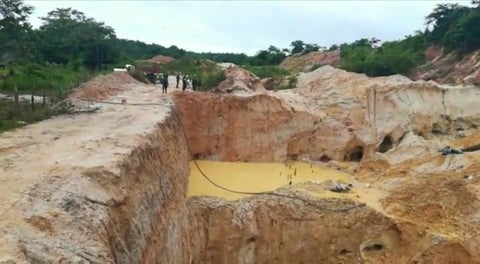 Se incrementa la minería ilegal en Córdoba.
