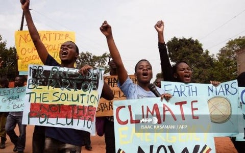 Movilizaciones en el mundo contra el Cambio Climático