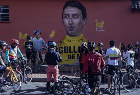 Mural de Egan Bernal