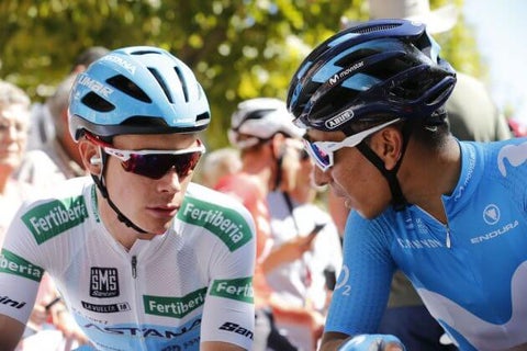 Miguel Ángel Lopez y Nairo Quintana