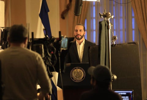 Nayib Bukele, presidente de El Salvador