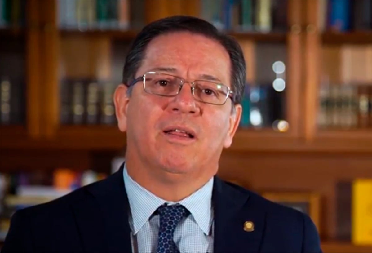 Octavio Augusto Tejeiro, presidente de la Sala Civil de la Corte Suprema de Justicia