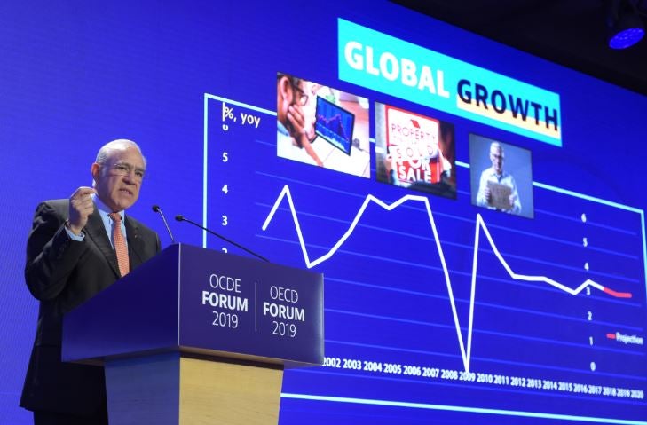 OCDE rebaja previsiones de crecimiento de la economía mundial