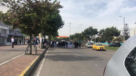 Paro de transportadores en Bogotá