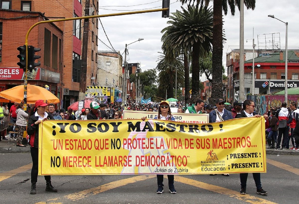 Marcha de maestros
