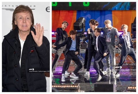 Paul McCartney y BTS