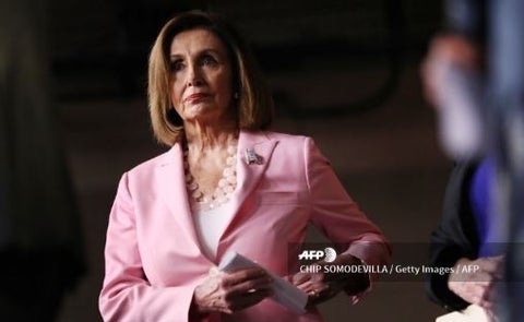 Nancy Pelosi, presidenta de la Cámara de Representantes de EE.UU.