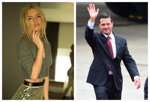 Enrique Peña Nieto y Tania Ruíz