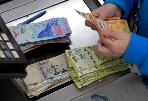 Pesos argentinos