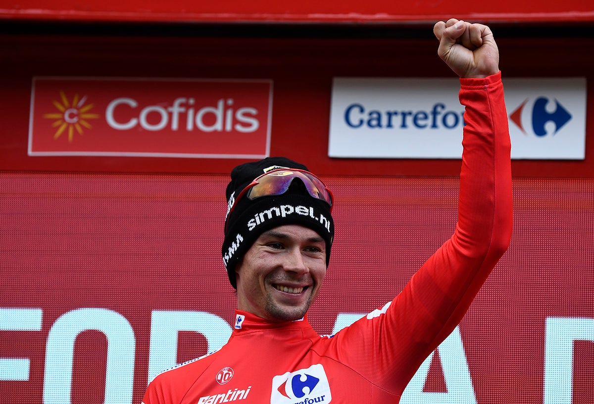 Primoz Roglic, ciclista esloveno campeón de la Vuelta a España