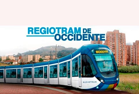 Imagen del Regiotram de Occidente