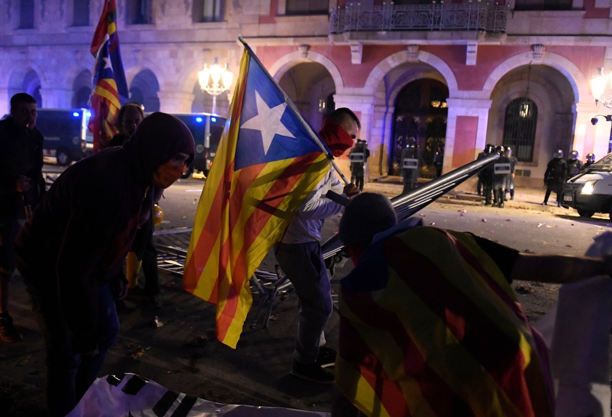 Separatistas catalanes